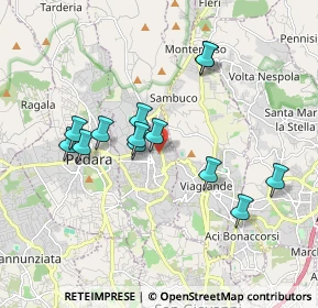 Mappa Via Luigi Patti, 95029 Trecastagni CT, Italia (1.87538)