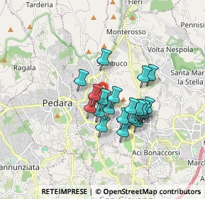 Mappa Via Luigi Patti, 95029 Trecastagni CT, Italia (1.4135)