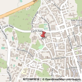 Mappa Via Giovanni Verga, 81, 95024 Acireale, Catania (Sicilia)