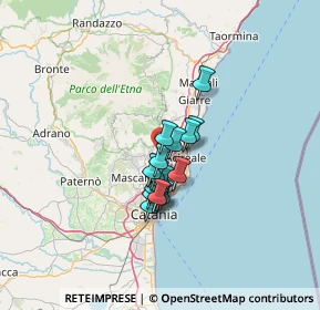 Mappa Via Messina, 95029 Viagrande CT, Italia (9.13765)