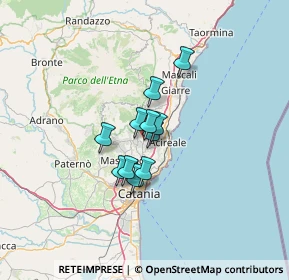 Mappa Via Messina, 95029 Viagrande CT, Italia (8.62)