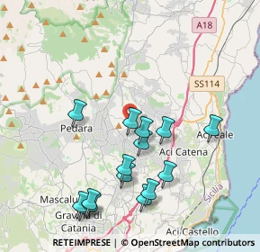 Mappa Via Messina, 95029 Viagrande CT, Italia (4.57933)