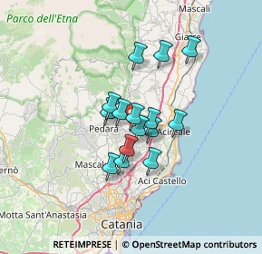 Mappa Via Messina, 95029 Viagrande CT, Italia (5.13067)