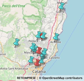 Mappa Via Messina, 95029 Viagrande CT, Italia (7.94385)