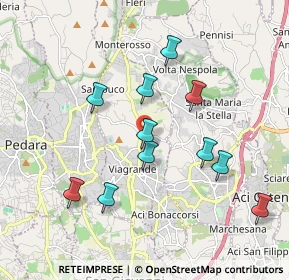 Mappa Via Messina, 95029 Viagrande CT, Italia (2.04364)