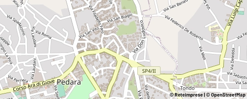 Mappa Pedara