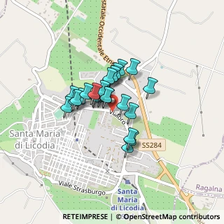 Mappa Via Paolo Borsellino, 95038 Santa Maria di Licodia CT, Italia (0.3)
