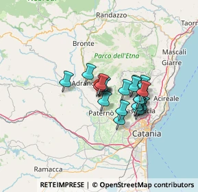 Mappa Via Paolo Borsellino, 95038 Santa Maria di Licodia CT, Italia (10.033)