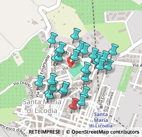 Mappa Via Po, 95038 Santa Maria di Licodia CT, Italia (0.2037)