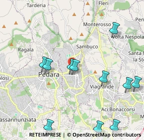 Mappa Via Mulino a Vento, 95039 Trecastagni CT, Italia (2.72727)