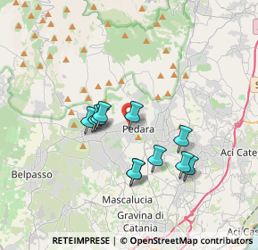 Mappa San, 95030 Pedara CT, Italia (3.34545)