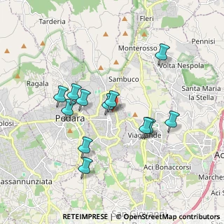 Mappa Via Ercole Patti, 95039 Trecastagni CT, Italia (1.90167)