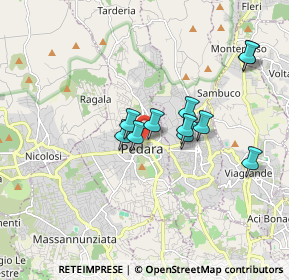 Mappa Via S. Caterina, 95030 Pedara CT, Italia (1.61818)