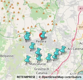 Mappa Via S. Caterina, 95030 Pedara CT, Italia (4.10364)