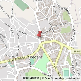Mappa Piazza don diego 2, 95030 Pedara, Catania (Sicilia)