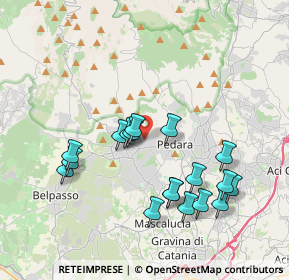 Mappa Via Caltanissetta, 95030 Nicolosi CT, Italia (4.24056)