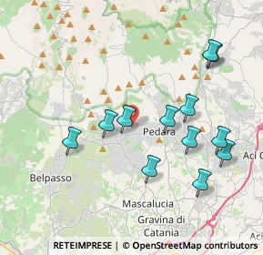 Mappa Via Caltanissetta, 95030 Nicolosi CT, Italia (4.39583)