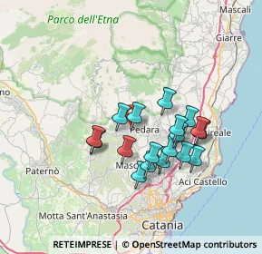 Mappa Via Caltanissetta, 95030 Nicolosi CT, Italia (6.56444)