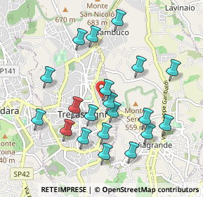 Mappa Via Teocrito, 95039 Trecastagni CT, Italia (1.093)