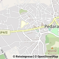Mapa Pedara