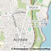 Karte Acireale