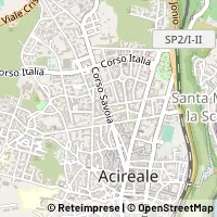 Hartă Acireale
