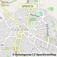 Mapa Viagrande