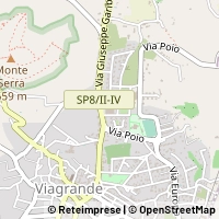 خريطة Viagrande