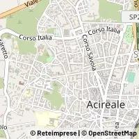 Mapa Acireale