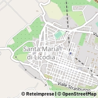 Kaart Santa Maria di Licodia