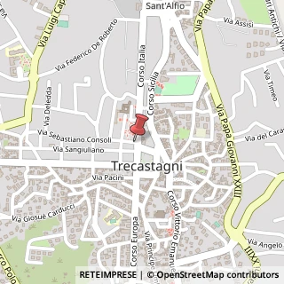 Mappa Piazzale G. Marconi, 35, 95039 Trecastagni, Catania (Sicilia)