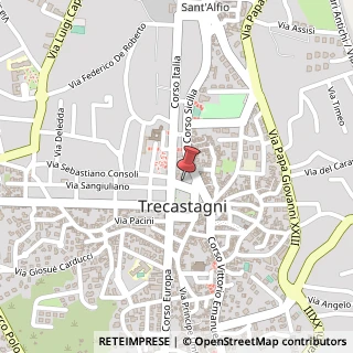 Mappa Piazzale G. Marconi, 37, 95039 Trecastagni, Catania (Sicilia)