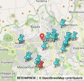 Mappa Via San Paolo, 95030 Pedara CT, Italia (2.247)