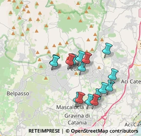 Mappa Via San Paolo, 95030 Pedara CT, Italia (3.54313)