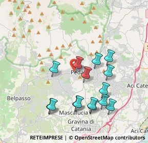 Mappa Via San Paolo, 95030 Pedara CT, Italia (4.26933)