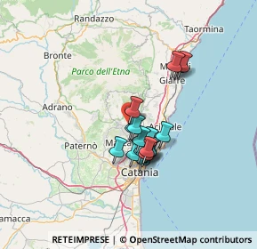Mappa Via San Paolo, 95030 Pedara CT, Italia (10.98118)