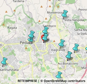 Mappa Via Principe di Giovanni, 95039 Trecastagni CT, Italia (2.40923)