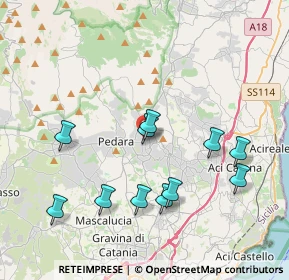 Mappa Via Principe di Giovanni, 95039 Trecastagni CT, Italia (4.41364)