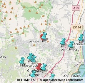 Mappa Via Principe di Giovanni, 95039 Trecastagni CT, Italia (5.85636)