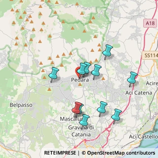 Mappa 95030 Pedara CT, Italia (4.03)