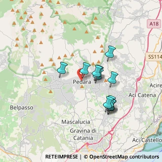 Mappa 95030 Pedara CT, Italia (3.39)