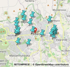 Mappa 95030 Pedara CT, Italia (2.0855)