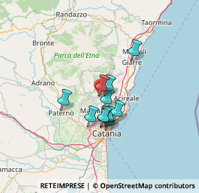 Mappa 95030 Pedara CT, Italia (9.65091)