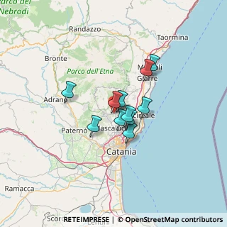 Mappa 95030 Pedara CT, Italia (9.37091)