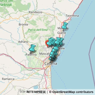 Mappa 95030 Pedara CT, Italia (9.5225)