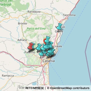 Mappa 95030 Pedara CT, Italia (10.054)