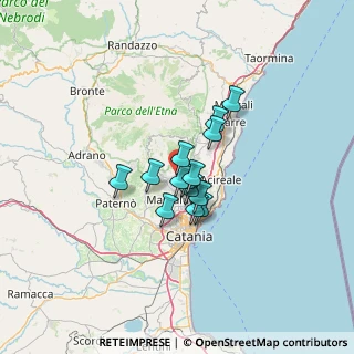 Mappa 95030 Pedara CT, Italia (8.79643)