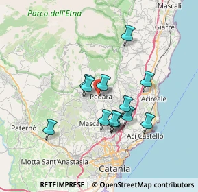 Mappa Via Perriera, 95030 Pedara CT, Italia (6.58308)