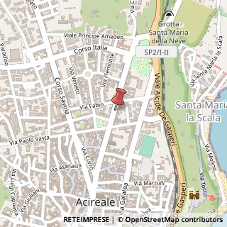 Mappa Corso Umberto, 162, 95024 Acireale, Catania (Sicilia)