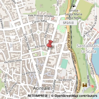 Mappa Corso Umberto, 175, 95024 Acireale, Catania (Sicilia)